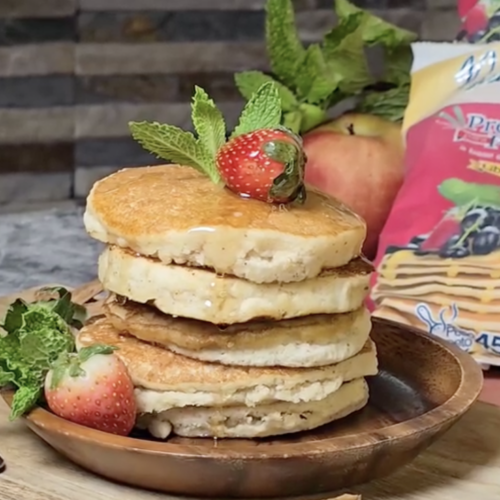 Pancakes libres de gluten y super esponjosos