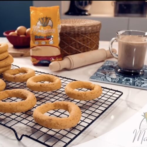 Rosquitas de Yuca con Harina de Maíz