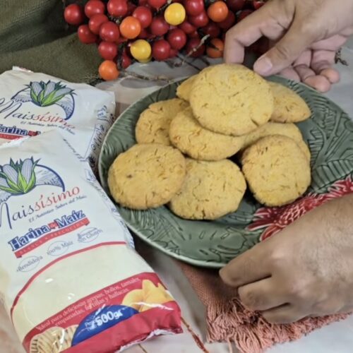 Galletas de zanahorias con harina de maíz Maissísimo