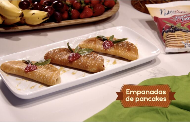 Empanadas de pancake libre de gluten