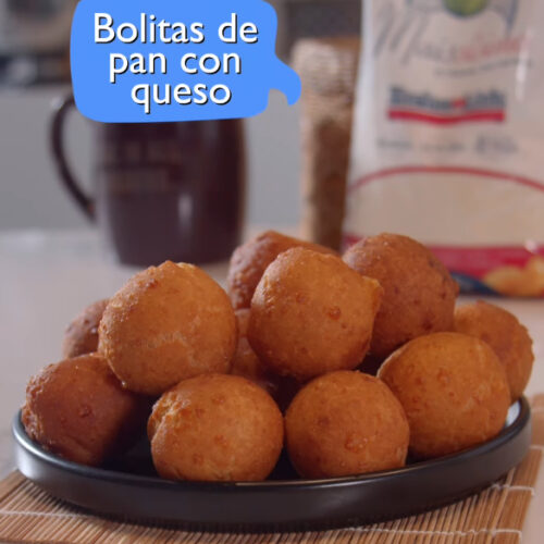 Bolitas de pan con queso