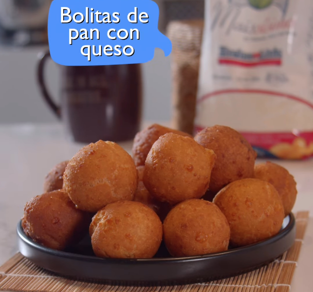 Bolitas de pan con queso