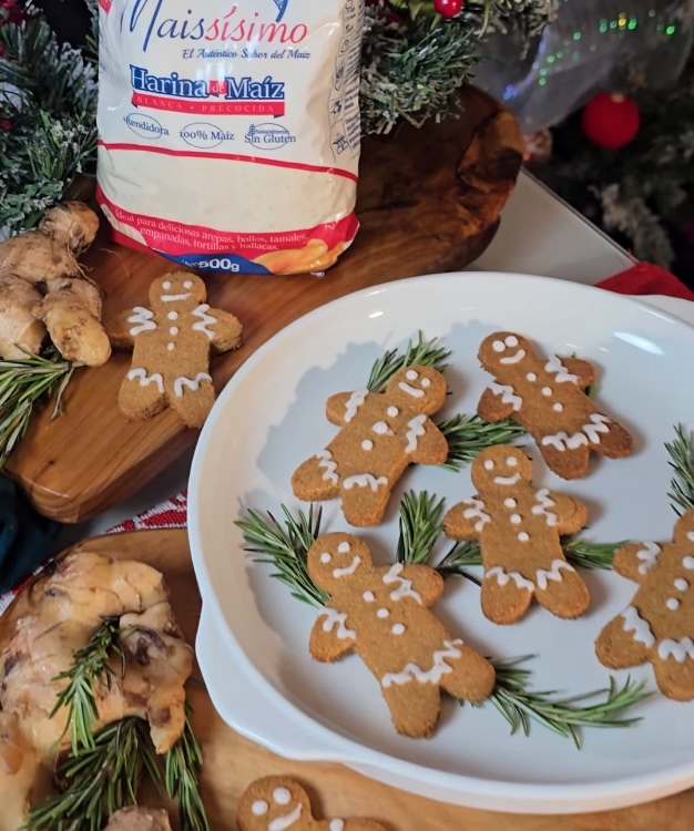 Galletas de jengibre (Libres de gluten)