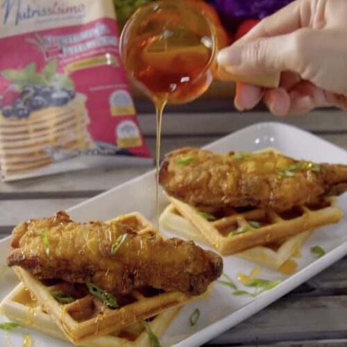 Chicken and Waffles (Pollo y Wafles)