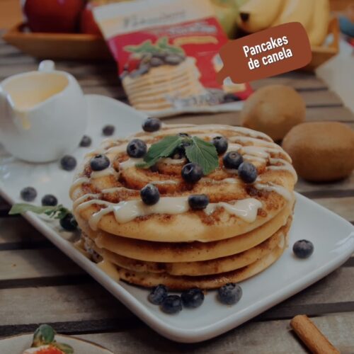 Pancakes de Canela libres de gluten