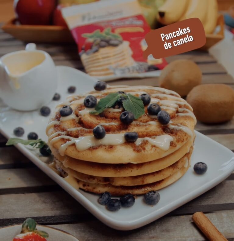 Pancakes de Canela libres de gluten