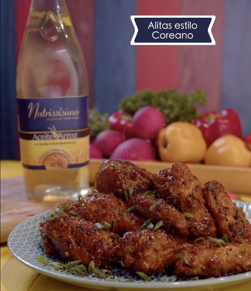 Alitas al estilo Coreano
