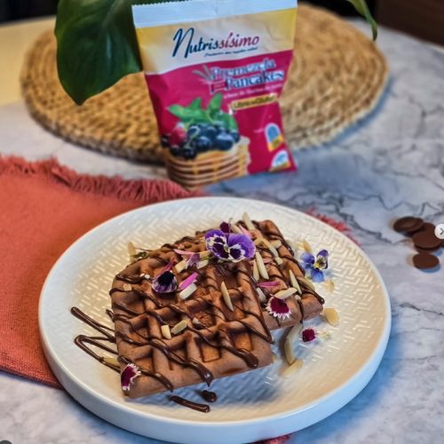 Waffles Nutrissimo de Chocolate y Almendras