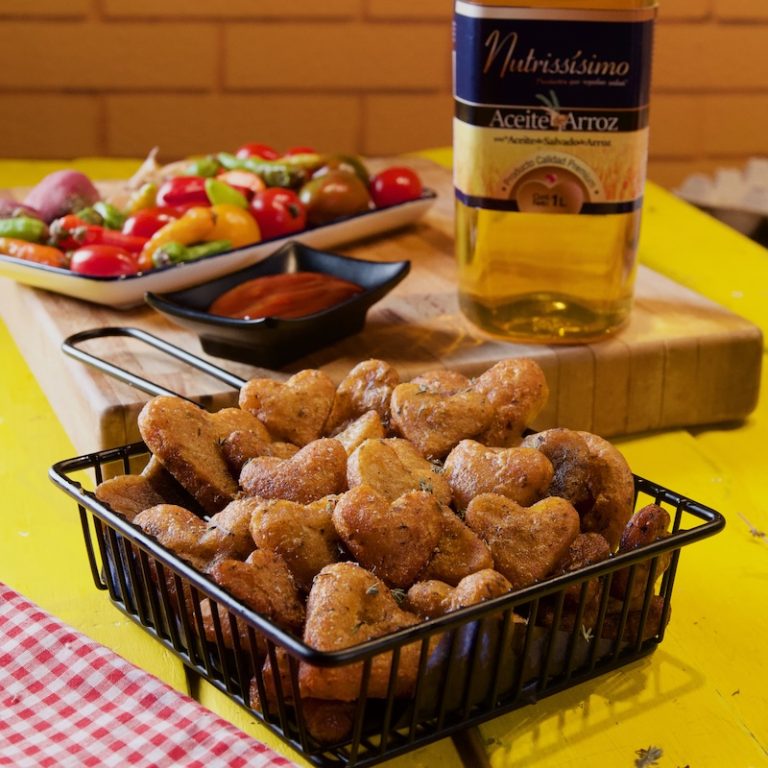 Papas Crujientes con aceite Nutrissísimo