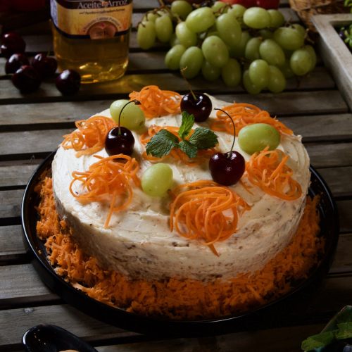 Pastel Navideño de Zanahoria