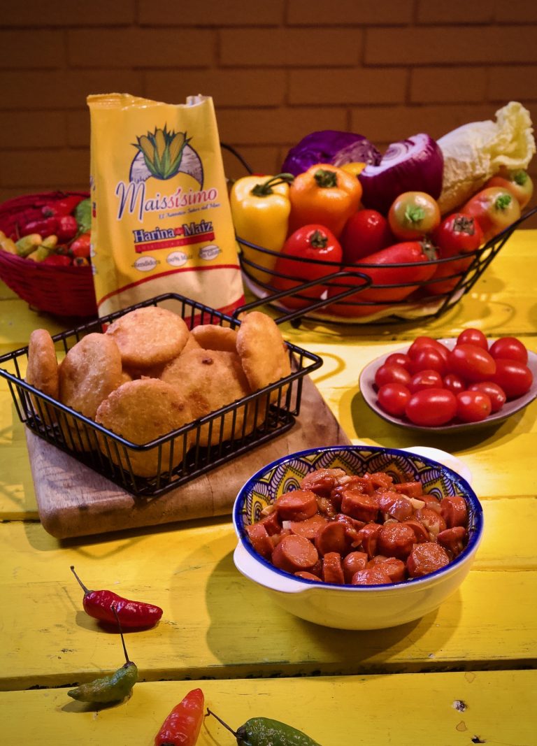 Tortillitas con Salchichas