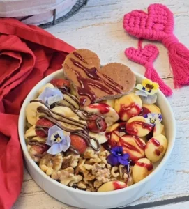 Bowl de mini pancakes