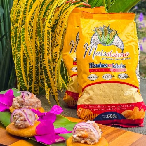 Tortillas de maiz con dip de Atun