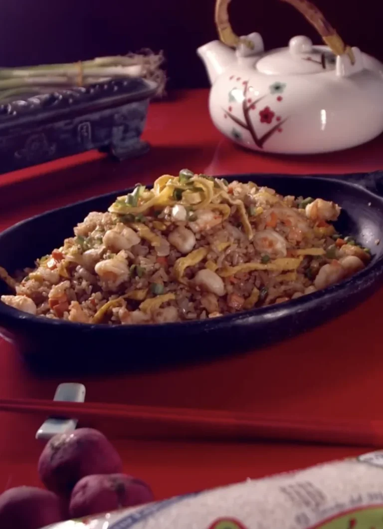 Arroz Frito con Camarones