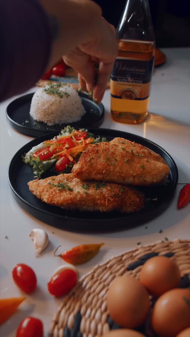 Pescado Apanado con Coco